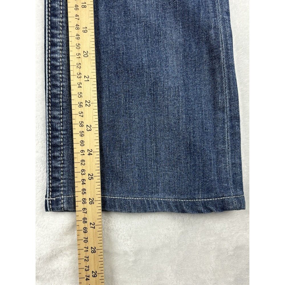 Miss Me Jeans Women's Size 31 Chloe Bootcut Blue Mid Rise Jeans (Hemmed) - Picture 7 of 15